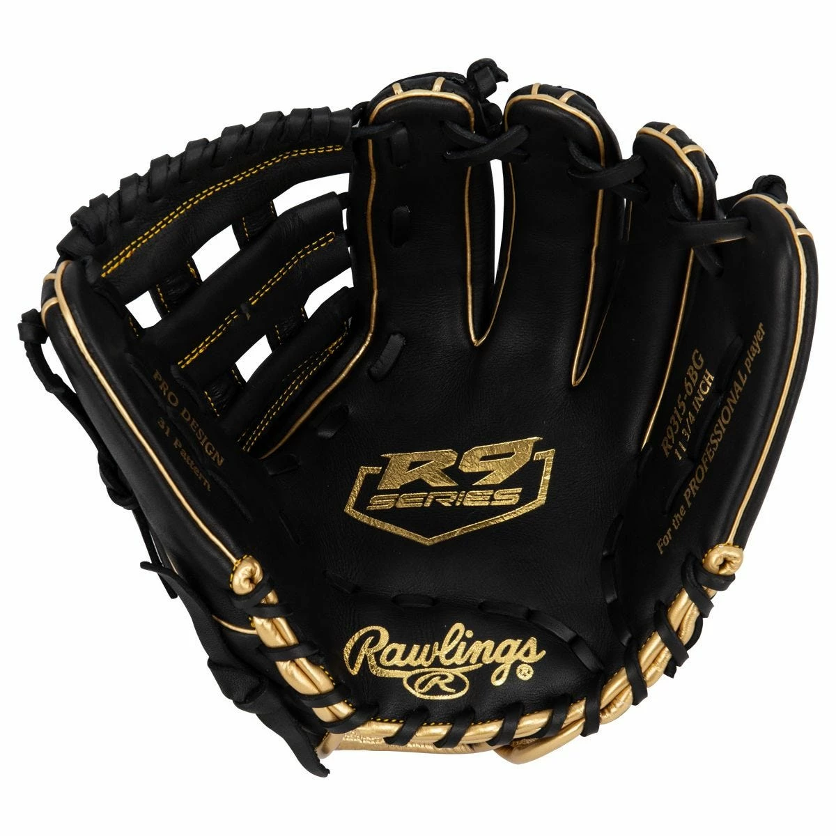 Rawlings R9 Series 11.75" H-Web Baseball Glove - 2021 Model 4 Rawlings R9 Series 11.75" H-Web Baseball Glove - 2021 Model - Image 2