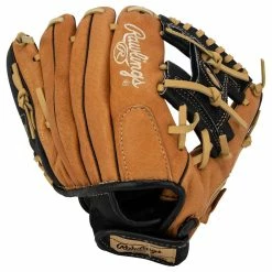 Rawlings Sure Catch SC100TBI 10" Baseball Glove - 2022 Model -Mitts Store rawlings baseball glove sure catch sc100tbi 10 inset1