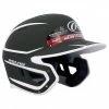 Rawlings Mach Matte Senior Two-Tone Batting Helmet -Mitts Store rawlings batting helmet adult matte mach two tone