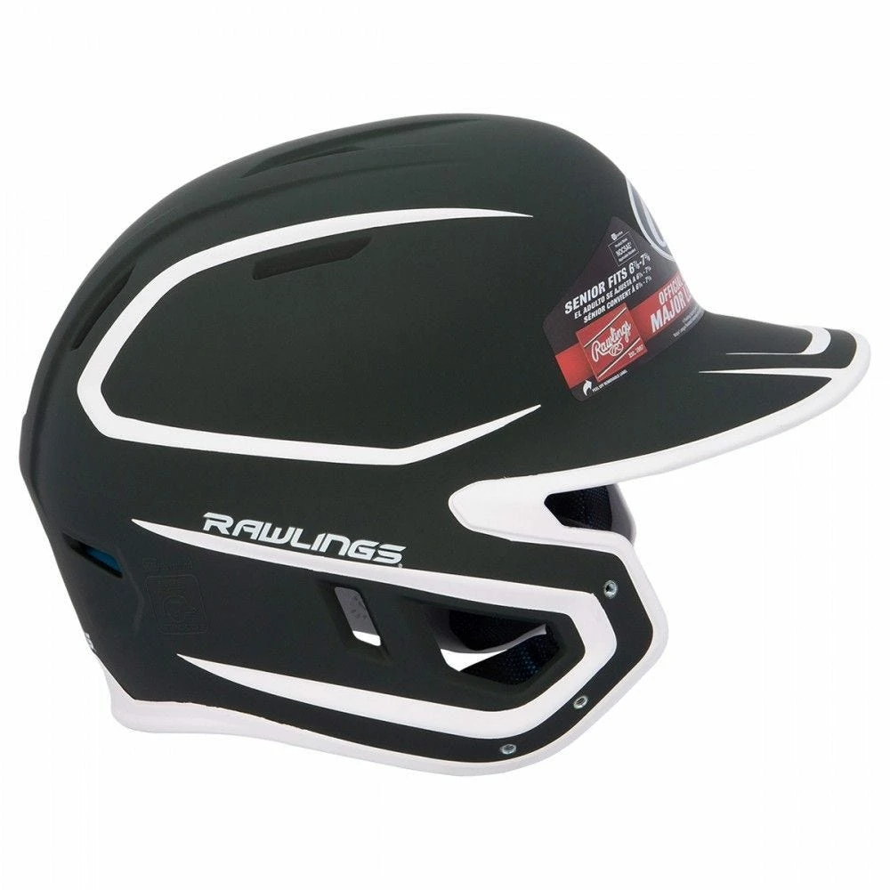Rawlings Mach Matte Senior Two-Tone Batting Helmet 4 Rawlings Mach Matte Senior Two-Tone Batting Helmet - Image 2