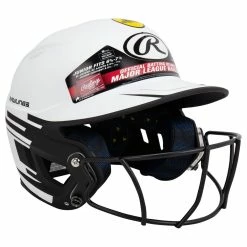 Rawlings Mach Ice Matte Junior Fastpitch Batting Helmet