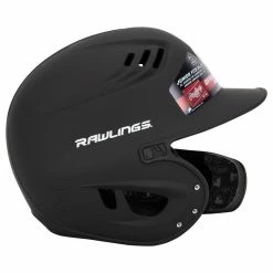 Rawlings R16 Reverse Matte Junior Batting Helmet -Mitts Store rawlings batting helmet r16 reverse matte jr inset1