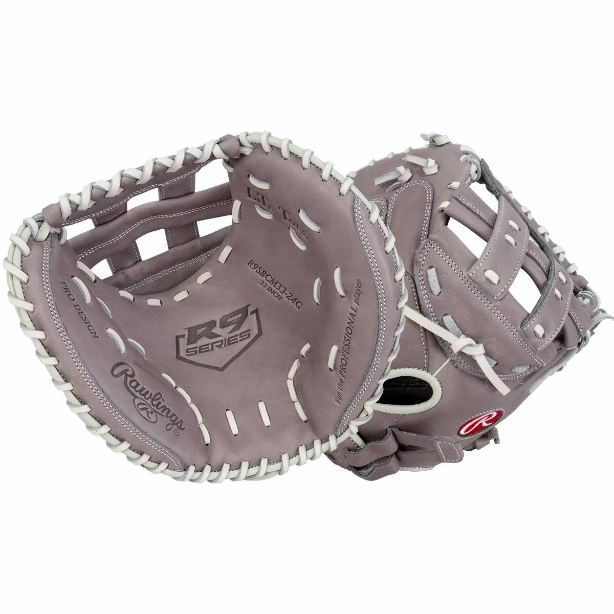 Rawlings R9 Series 33" Fastpitch Softball Catcher's Mitt - 2021 Model 3 Rawlings R9 Series 33" Fastpitch Softball Catcher's Mitt - 2021 Model