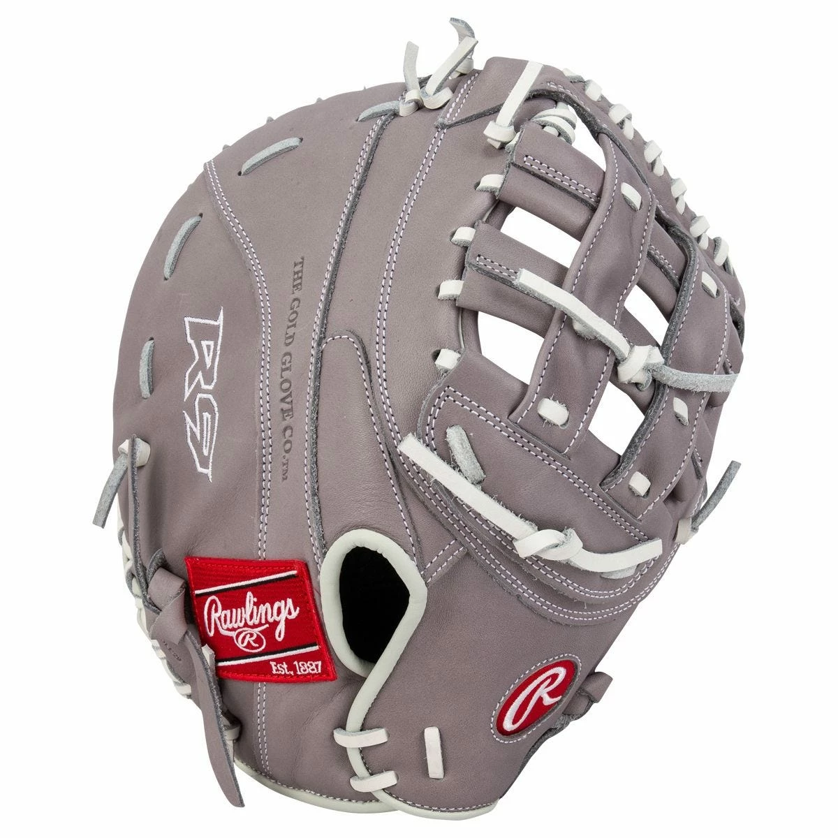 Rawlings R9 Series 12.5" Fastpitch Softball First Base Mitt - 2021 Model 5 Rawlings R9 Series 12.5" Fastpitch Softball First Base Mitt - 2021 Model - Image 3