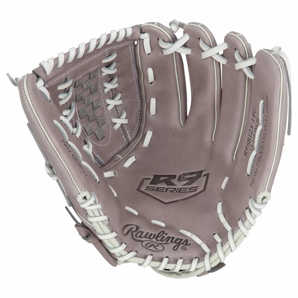 Rawlings R9 Series 12.5" Double Lace Fastpitch Softball Glove - 2021 Model 4 Rawlings R9 Series 12.5" Double Lace Fastpitch Softball Glove - 2021 Model - Image 2