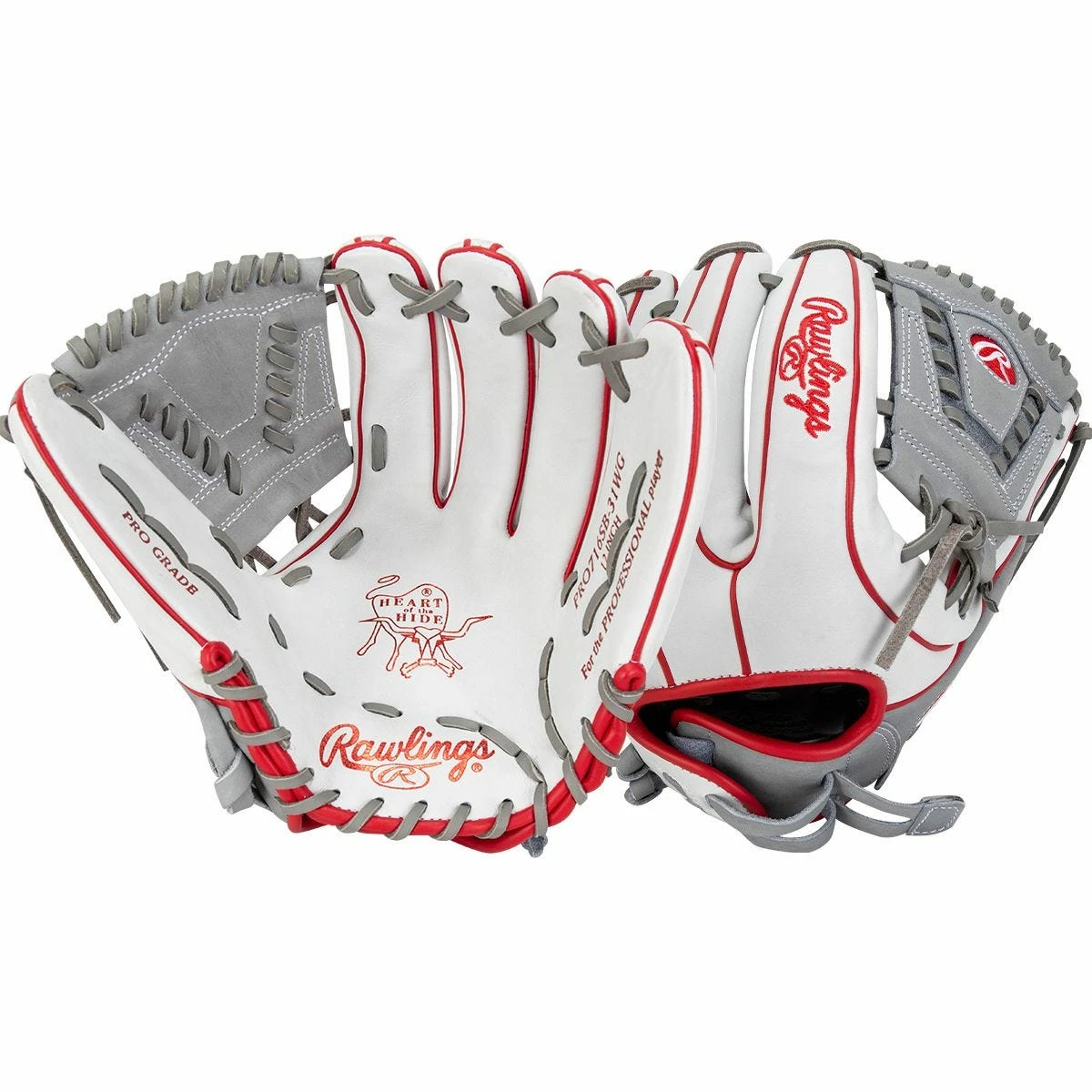 Rawlings Heart Of The Hide PRO716SB-31WG 12" Fastpitch Softball Glove - 2023 Model 3 Rawlings Heart Of The Hide PRO716SB-31WG 12" Fastpitch Softball Glove - 2023 Model