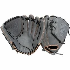 Rawlings Liberty Advanced RLA120-3GRG 12" Fastpitch Softball Glove- Gray/Rose - 2022 Model