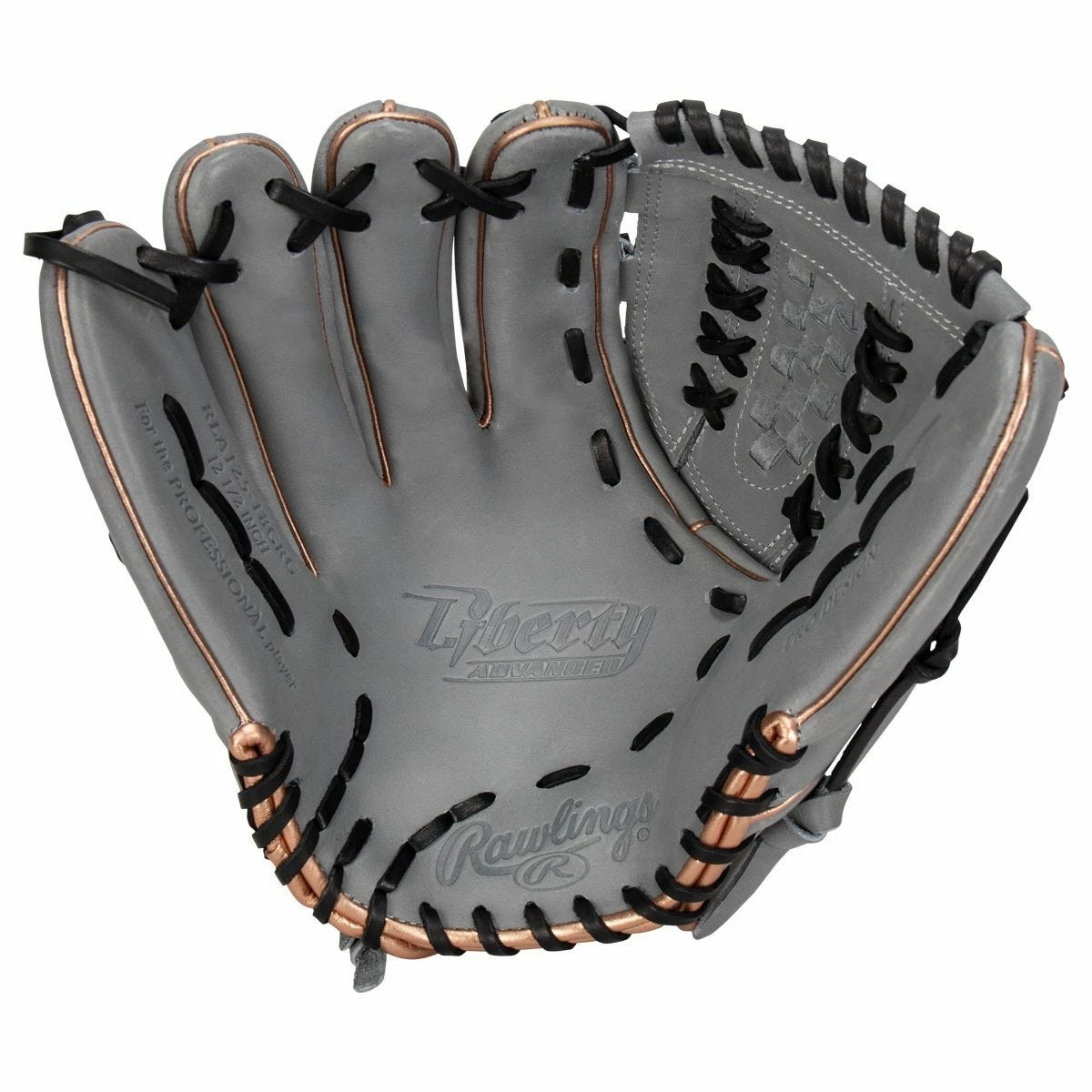 Rawlings Liberty Advanced RLA125-18GRG 12.5" Fastpitch Softball Glove - 2022 Model 4 Rawlings Liberty Advanced RLA125-18GRG 12.5" Fastpitch Softball Glove - 2022 Model - Image 2