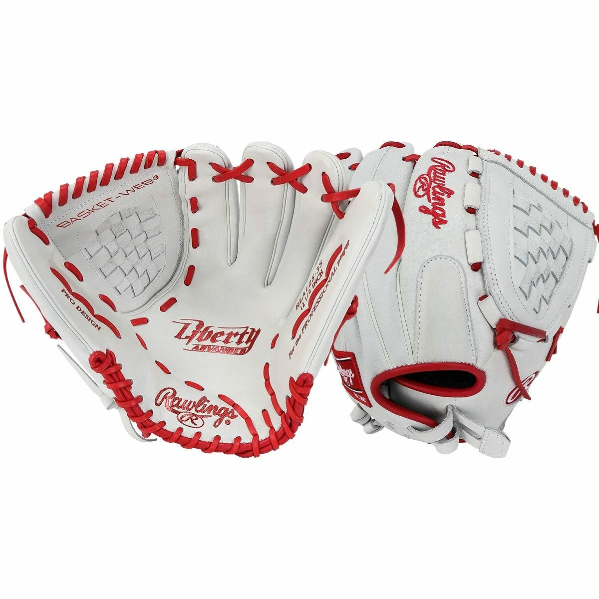 Rawlings Liberty Advanced RLA125-3S 12.5" Fastpitch Softball Glove- 2023 Model 3 Rawlings Liberty Advanced RLA125-3S 12.5" Fastpitch Softball Glove- 2023 Model