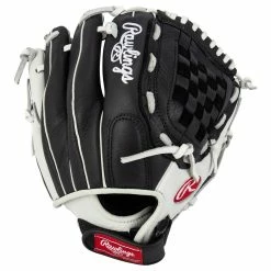 Rawlings Shut Out RSO115BW 11.5" Fastpitch Softball Glove -Mitts Store rawlings fastpitch softball glove rso115bw shut out 115
