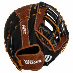 Wilson A2K 2820 SuperSkin 12.25" Baseball First Base Mitt - 2021 Model -Mitts Store wilson baseball glove 2021 a2k 2820ss 1225
