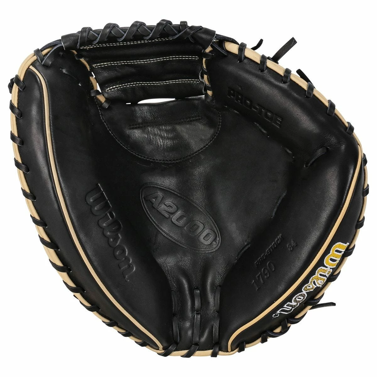Wilson A2000 1790 SuperSkin 34" Baseball Catcher's Mitt - 2023 Model 4 Wilson A2000 1790 SuperSkin 34" Baseball Catcher's Mitt - 2023 Model - Image 2