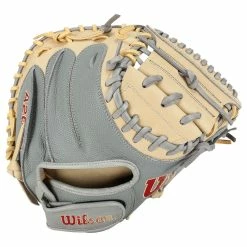 Wilson A2000 PF33 SuperSkin 33" Baseball Catcher's Mitt - 2023 Model -Mitts Store wilson baseball glove a2000 pf33ss catchers mitt 33 23 inset2