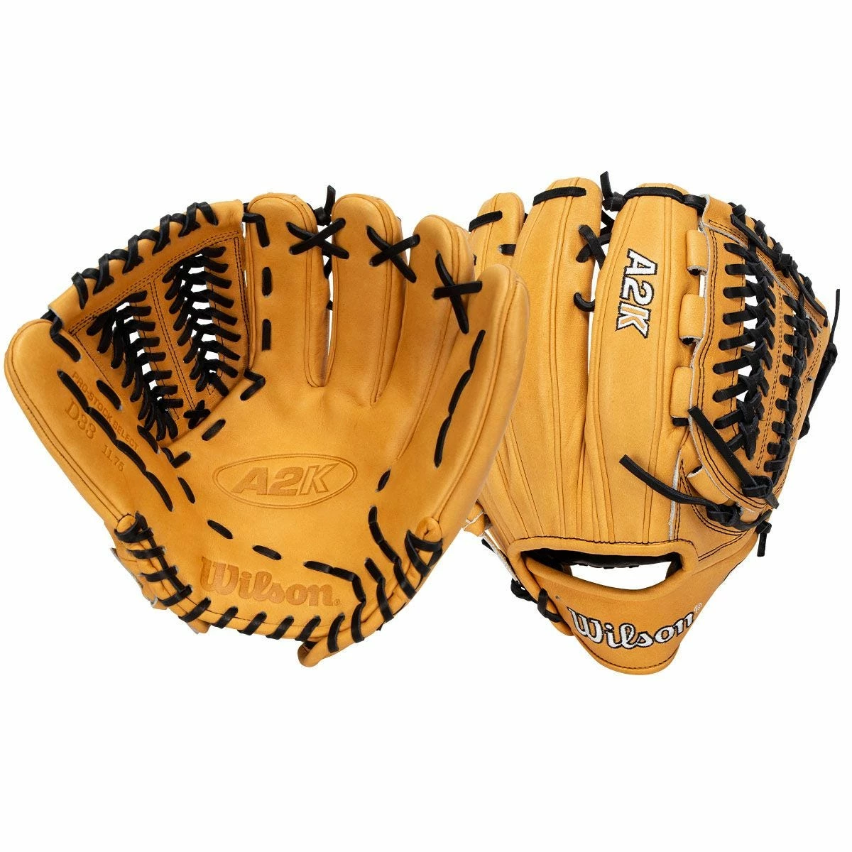 Wilson A2K D33 11.75" Baseball Glove - 2023 Model 3 Wilson A2K D33 11.75" Baseball Glove - 2023 Model